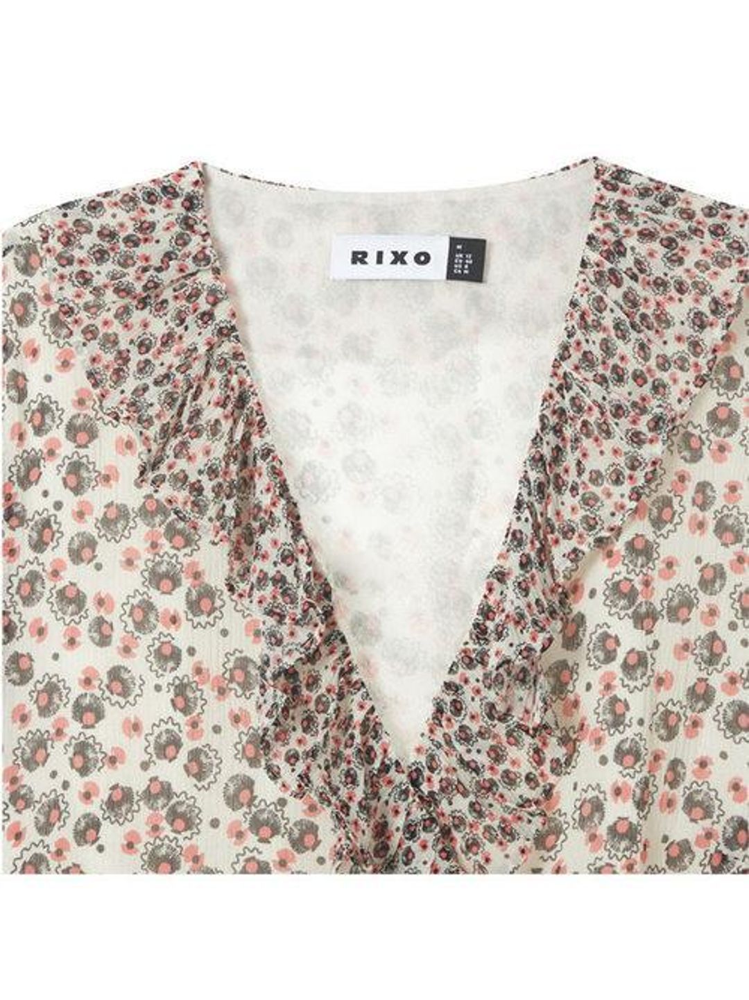 Rixo Minnie Dress Print Size 10 for rent on The Volte - main image