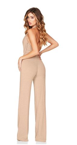 Love Nookie Dream Lover Jumpsuit Gold Size 6 for rent on The Volte - image 2