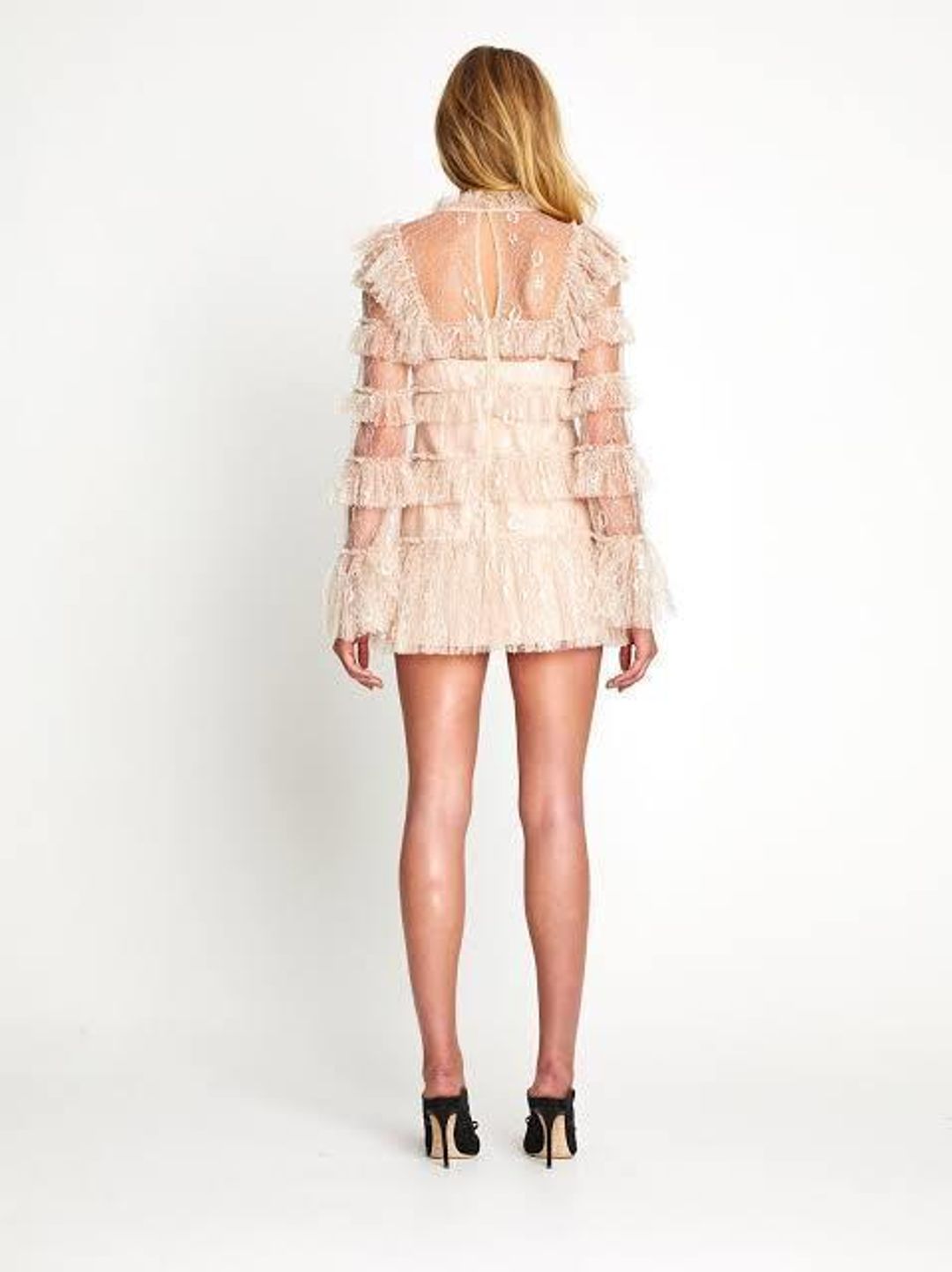 Alice McCall Foiled Zen Mini Dress Ballet Size 10 for rent on The Volte - main image