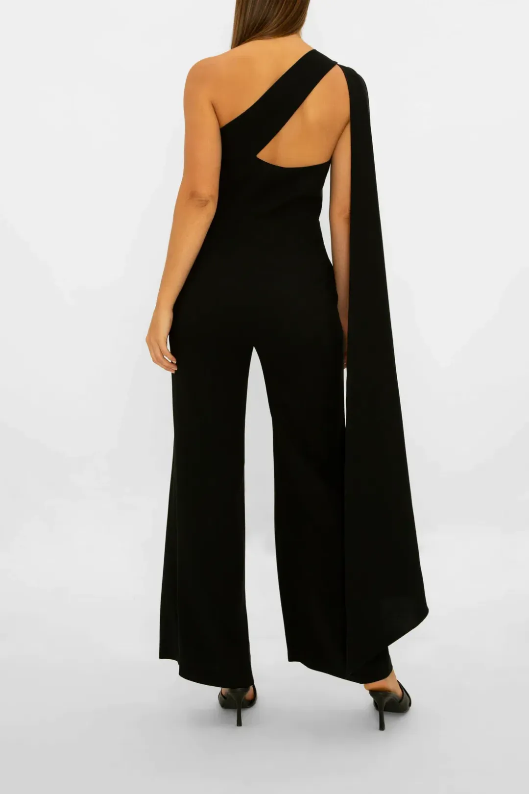 Carla Zampatti Homage To Carla Jumpsuit Black Size 10  for rent on The Volte - main image