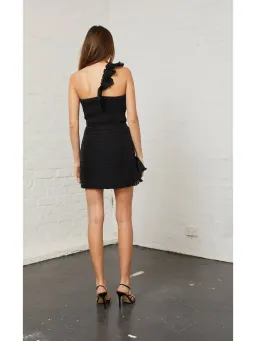 Bec & Bridge Loco Motion Mini Dress Black Size AU 6 for rent on The Volte - image 3