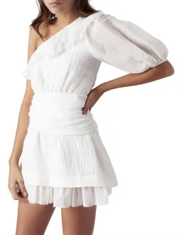 Aje Elvire Dress White Size 6 for rent on The Volte - image 1