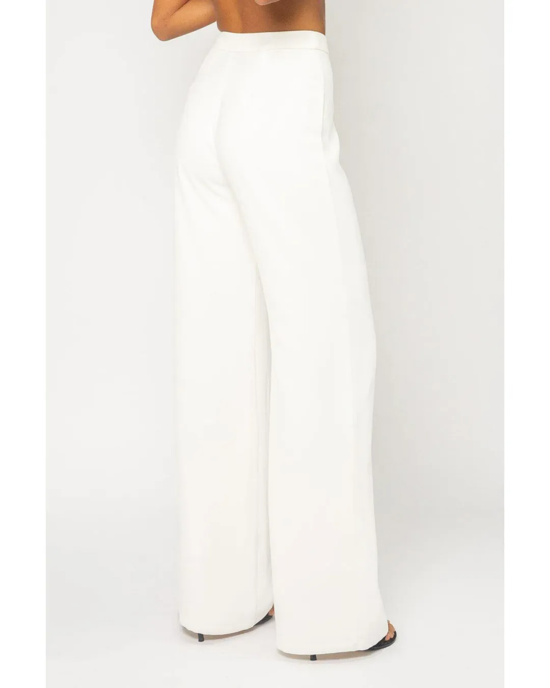 Bianca & Bridgett Ella Pant White Size AU 10 for rent on The Volte - main image