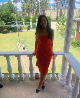 Red kookai slip dress  for rent on The Volte - image 1