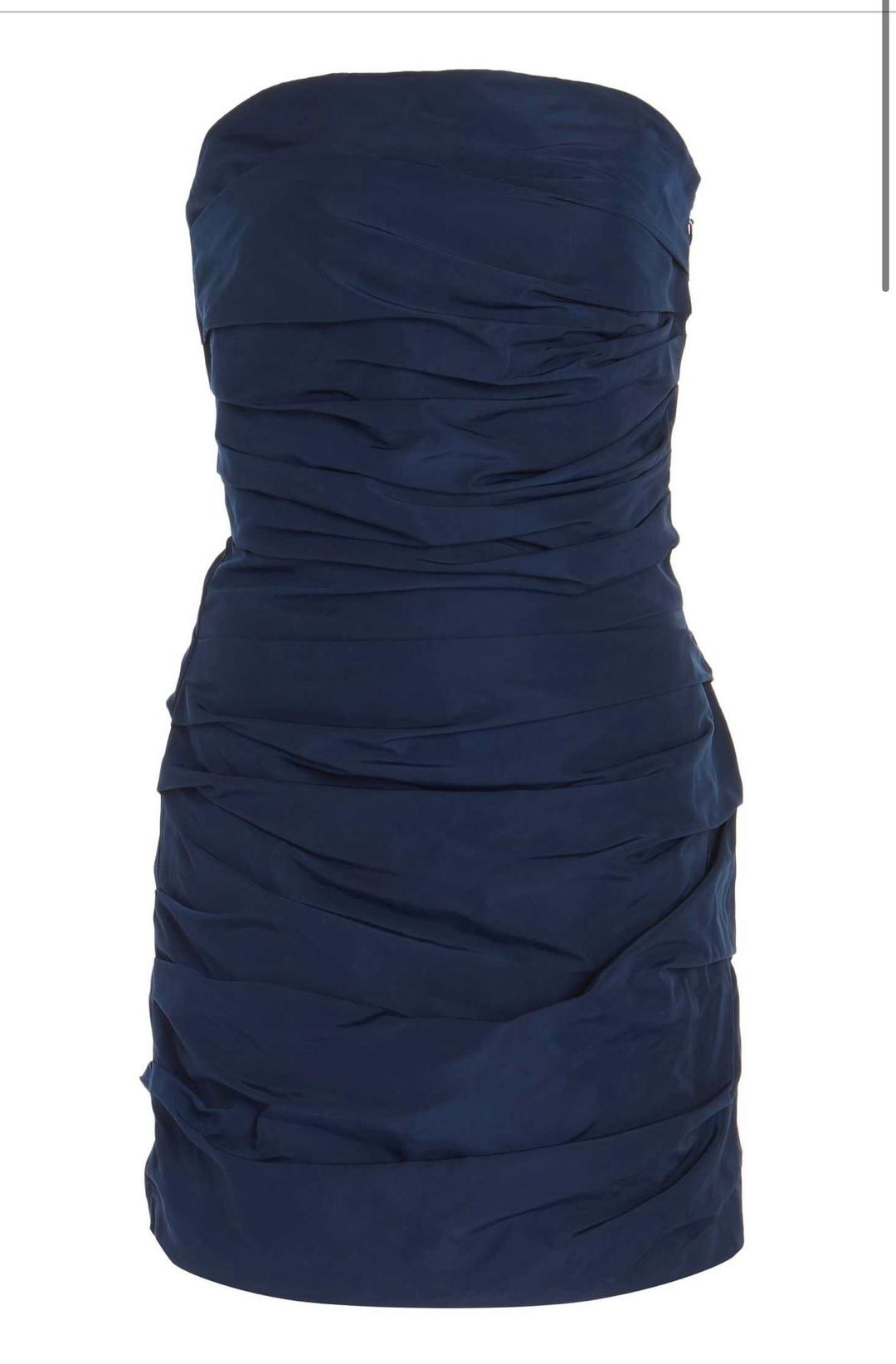 GEORGIA ALICE Betty Draped Taffeta Mini Dress for rent on The Volte - main image