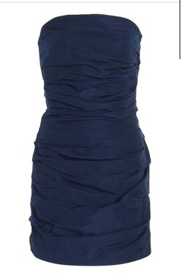 GEORGIA ALICE Betty Draped Taffeta Mini Dress for rent on The Volte - image 3