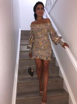 Alice Mccall Higher Love Gold Dress Size 6 for rent on The Volte - image 3