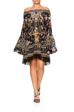 Camilla "Friend In Flora" A Line Frill Dress Size 10 for rent on The Volte - image 1