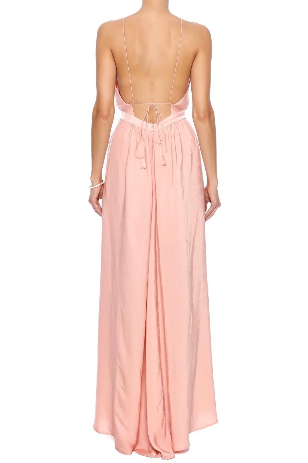 The Jetset Diaries - Lotus Maxi - Blush  for rent on The Volte - main image