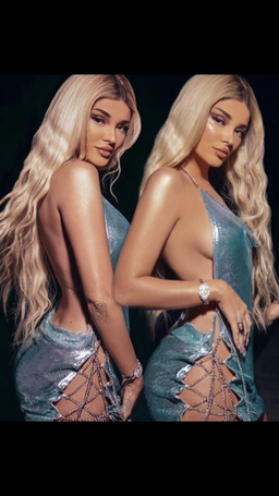 Poster girl ‘Zeina Dress’ Aquamarine size 8 for rent on The Volte - image 3