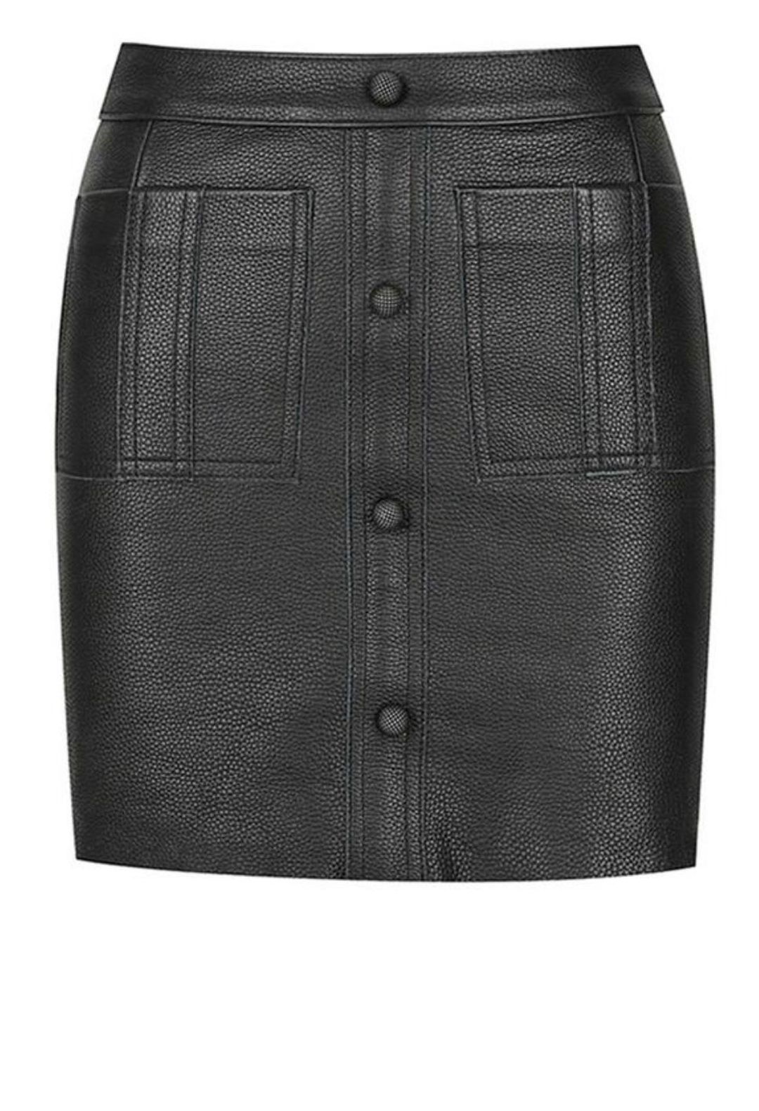 Aje Shrimpton Mini Dress in Black Size 8 for rent on The Volte - main image