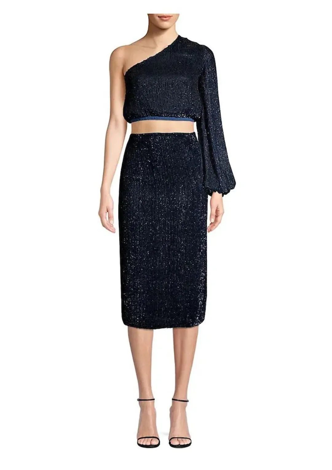 Retrofete Kathleen Top Navy Size 10 for rent on The Volte - main image