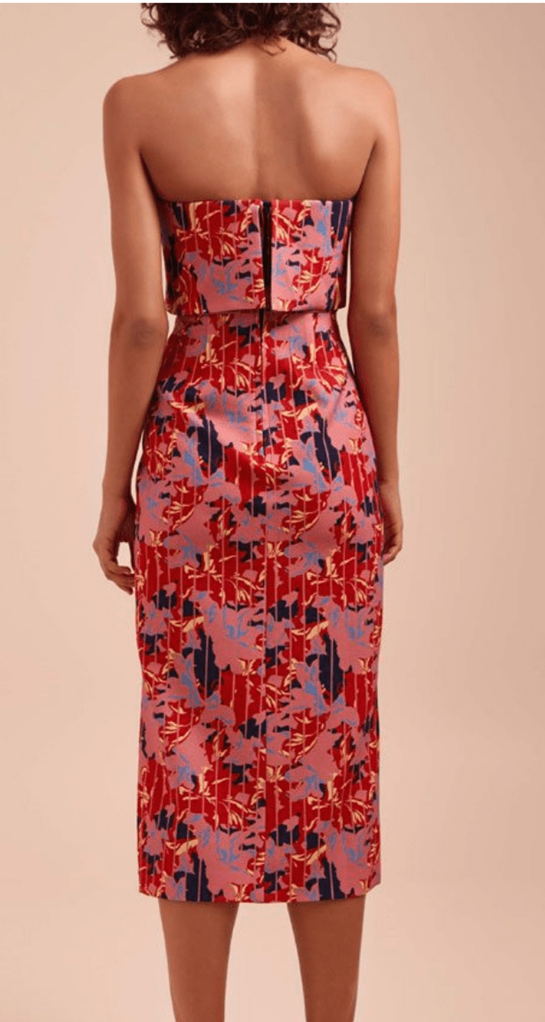 C/MEO Collective Entice Midi Dress Floral Size 6 for rent on The Volte - main image
