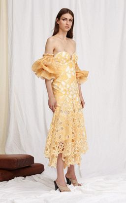 Acler Holland dress lemon size 12 for rent on The Volte - image 1