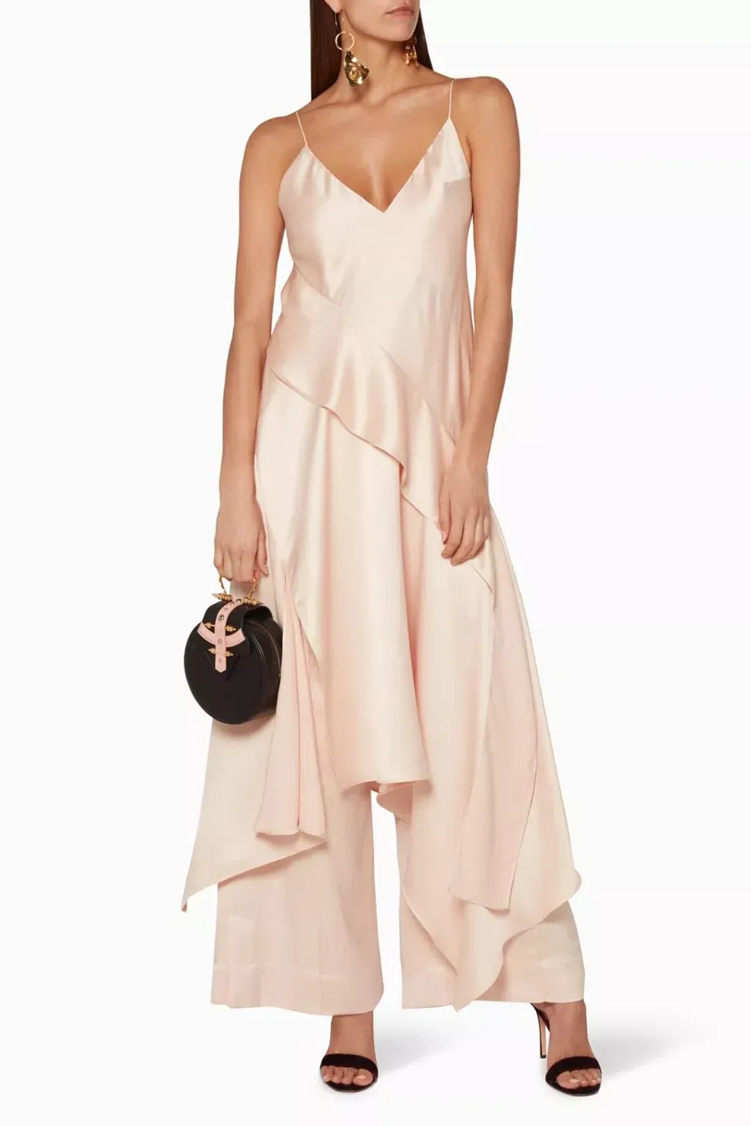 Acler Harrow Dress Blush Size 8 for rent on The Volte - main image