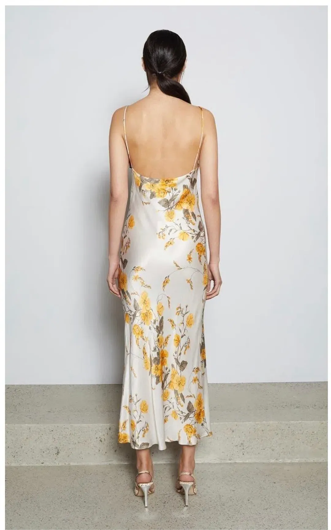 Bec & Bridge Mathilde Slip Dress Print Size 8 for rent on The Volte - main image