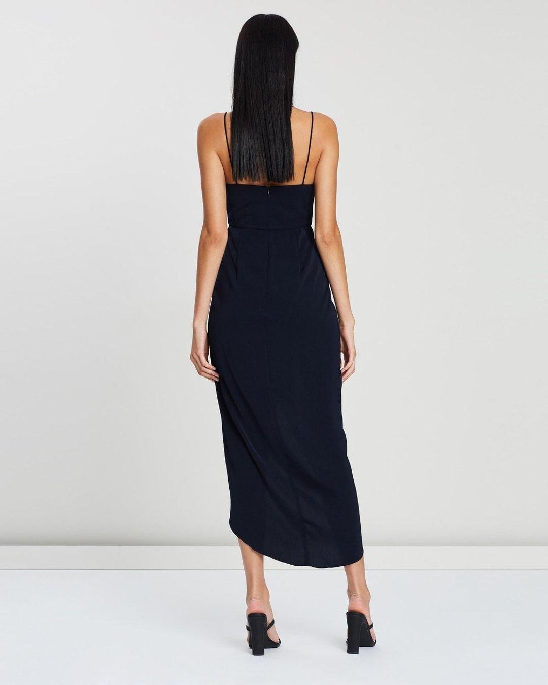 Shona Joy Navy Cocktail Dress 8 for rent on The Volte - main image