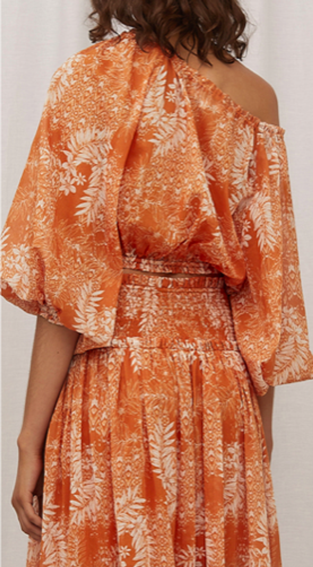 Steele Harmony Blouse & Laguna Skirt in Bora Sand Set Size 8 for rent on The Volte - main image