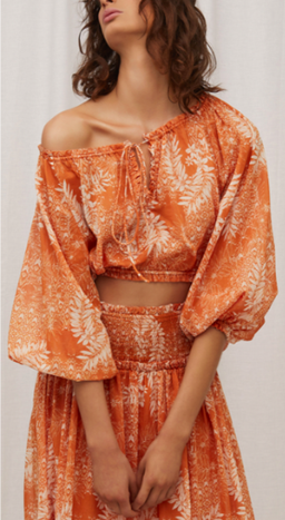 Steele Harmony Blouse & Laguna Skirt in Bora Sand Set Size 8 for rent on The Volte - image 3