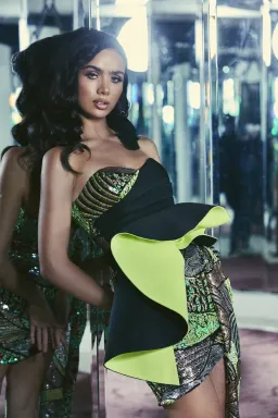 Eliya The Label Florence Dress Black Size 10 for rent on The Volte - image 5