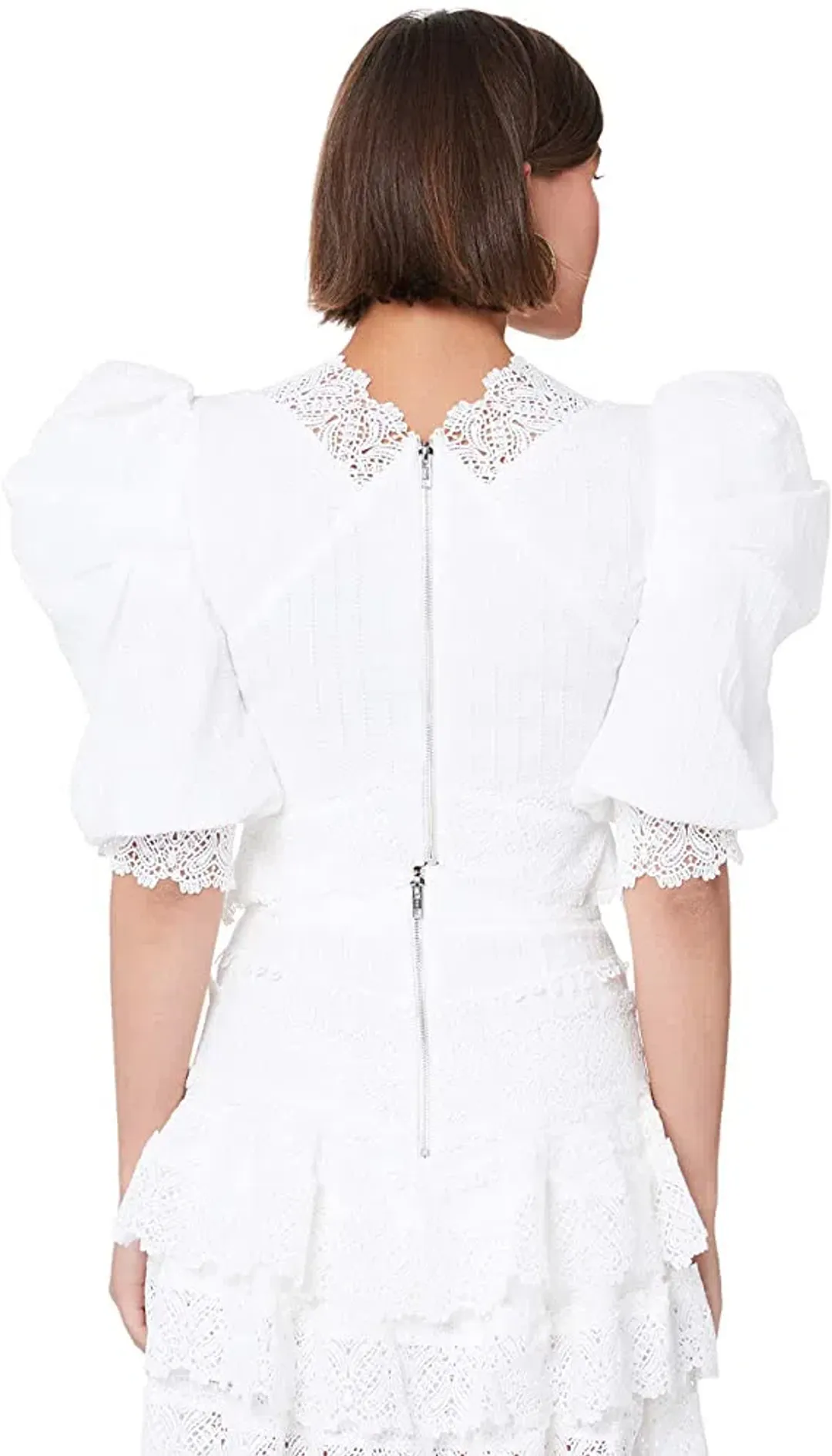 Mossman Havana Nights Top White Size 6 for rent on The Volte - main image