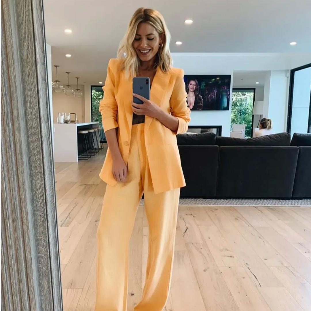 Bec & Bridge Natural Woman Jacket Melon Size 10 for rent on The Volte - main image