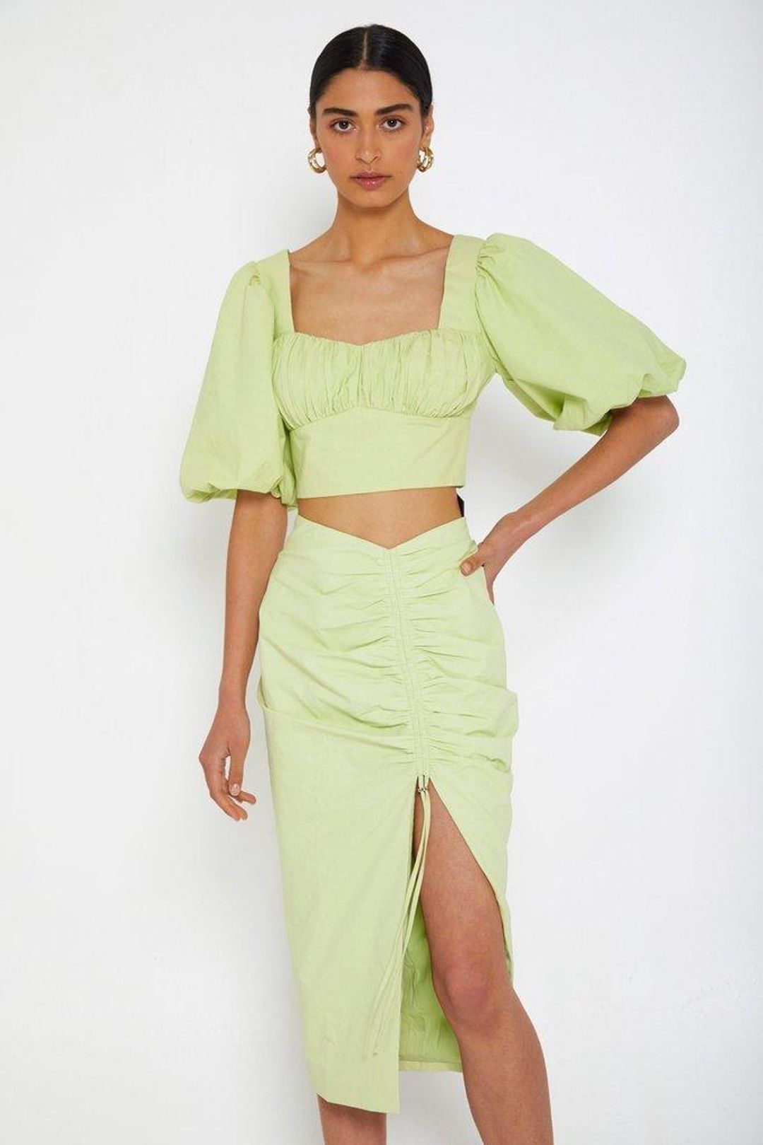 Mossman Seahaze Top Green Size 10 for rent on The Volte - main image