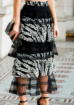 Mossman Night Blossom Skirt Print Size 8 for rent on The Volte - image 3