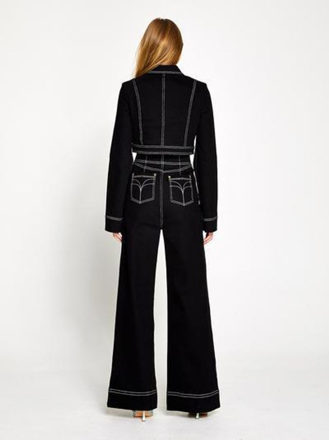 Alice McCall Rock With You Jacket Black Size 8 for rent on The Volte - main image