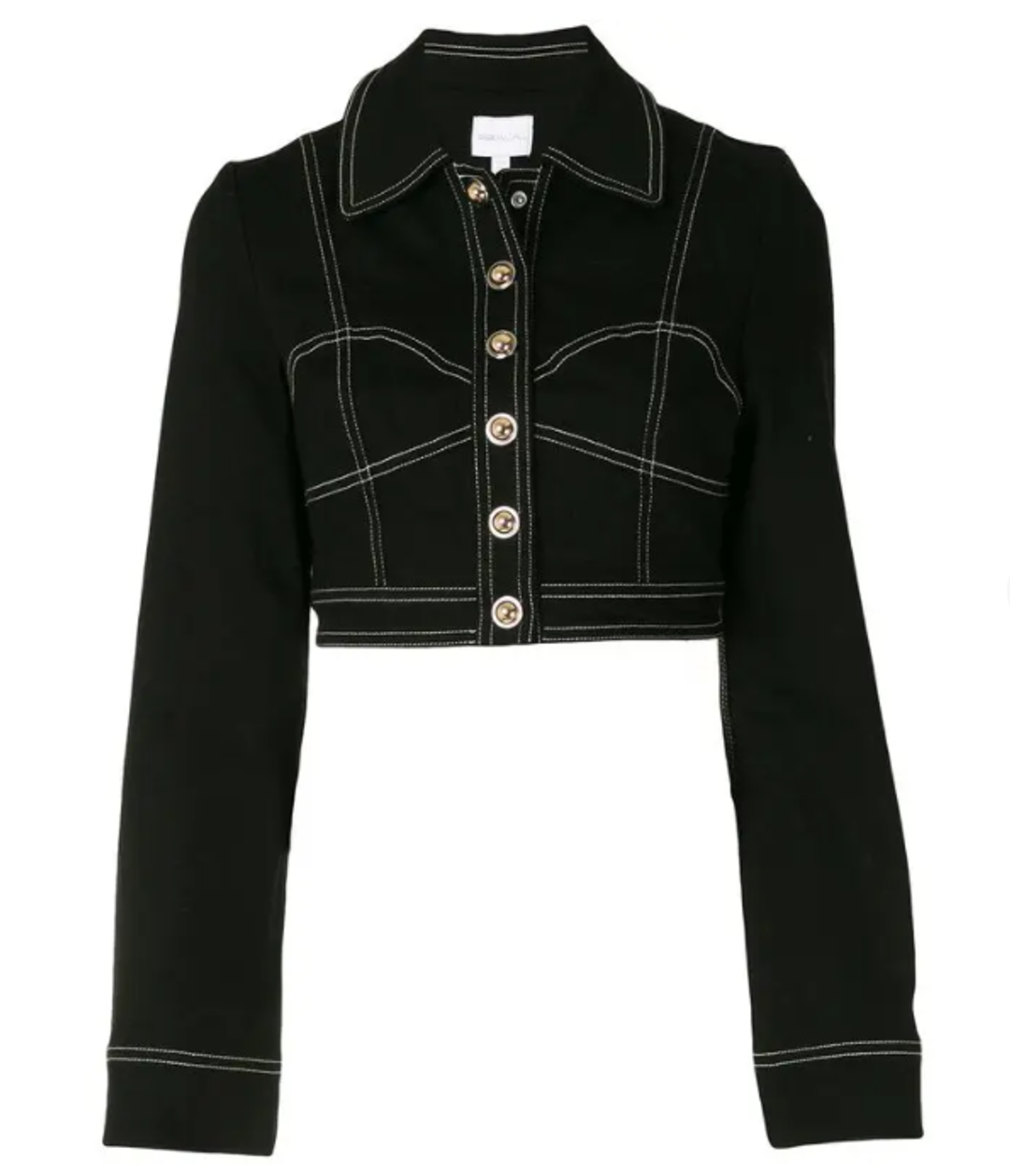 Alice McCall Rock With You Jacket Black Size 8 for rent on The Volte - main image