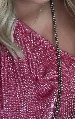 Retrofete Ella Dress Fuchsia Size 12 for rent on The Volte - image 4