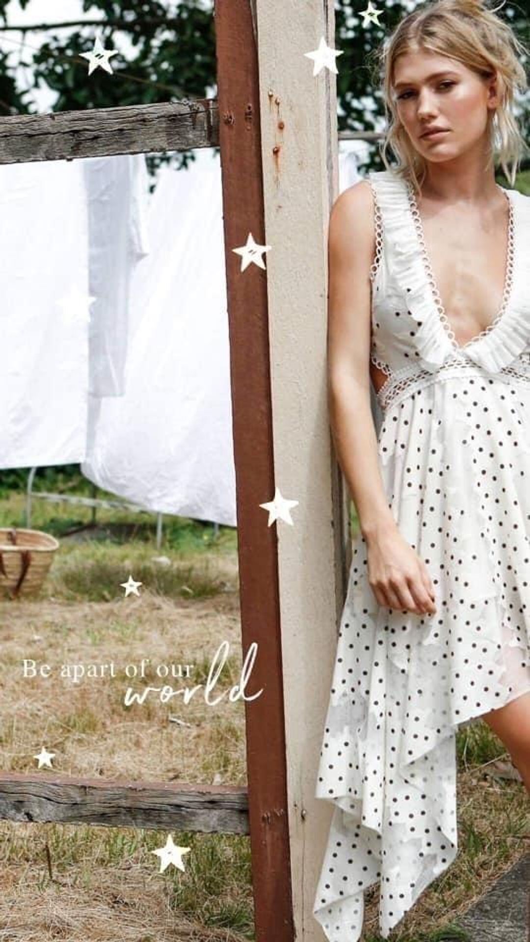 Ixiah the Label Wiseman Dress Print Size 10 for rent on The Volte - main image