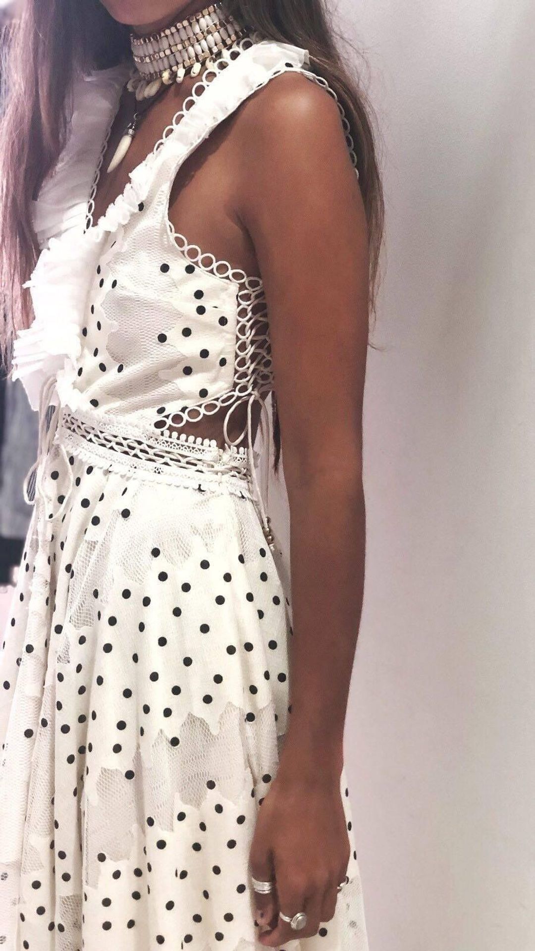 Ixiah the Label Wiseman Dress Print Size 10 for rent on The Volte - main image