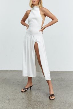 Sovere Studio Myth Tie Back Midi Dress 8 for rent on The Volte - image 1