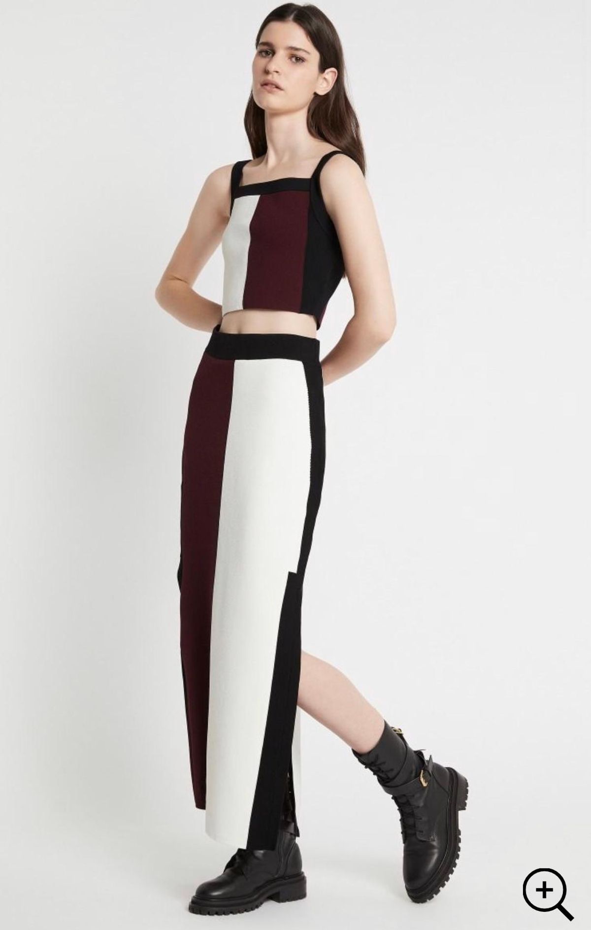 Sass and Bide Moment In The Sun Top and Skirt Set Print Size 10  for rent on The Volte - main image