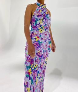 RUBY GIGI SILK HALTER DRESS SIZE 8 for rent on The Volte - image 6