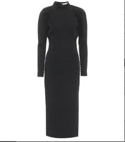 Rebecca Vallance black dress for rent on The Volte - image 3