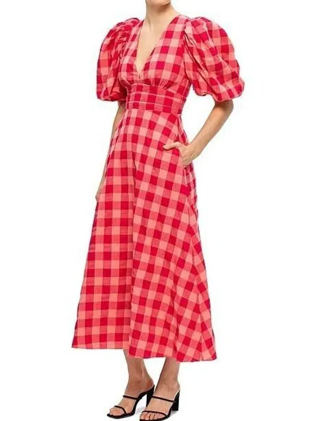 Acler puff sleeve shirt for rent on The Volte - main image