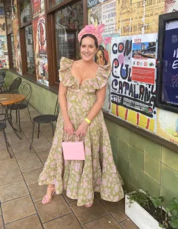 Zimmermann The Lovestruck Pleated Gown Floral Print Size 2 / AU 12 for rent on The Volte - image 2