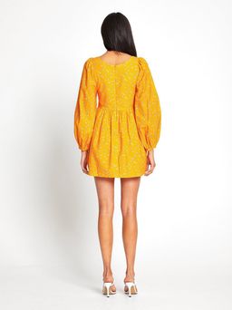 Alice McCall Limonata Mini Dress Apricot Size 6 for rent on The Volte - image 3