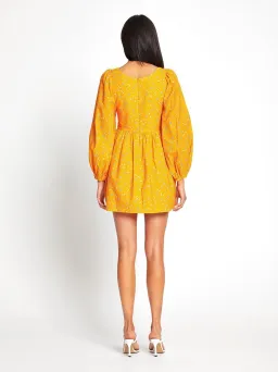 ALICE MCCALL APRICOT LIMONATA MINI DRESS - SIZE 8 AU/4 US (RRP $295) for rent on The Volte - image 3