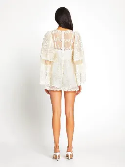 ALICE MCCALL CREME MOONSTRUCK MINI DRESS - SIZE 10 AU/6 US (RRP $395) for rent on The Volte - image 2