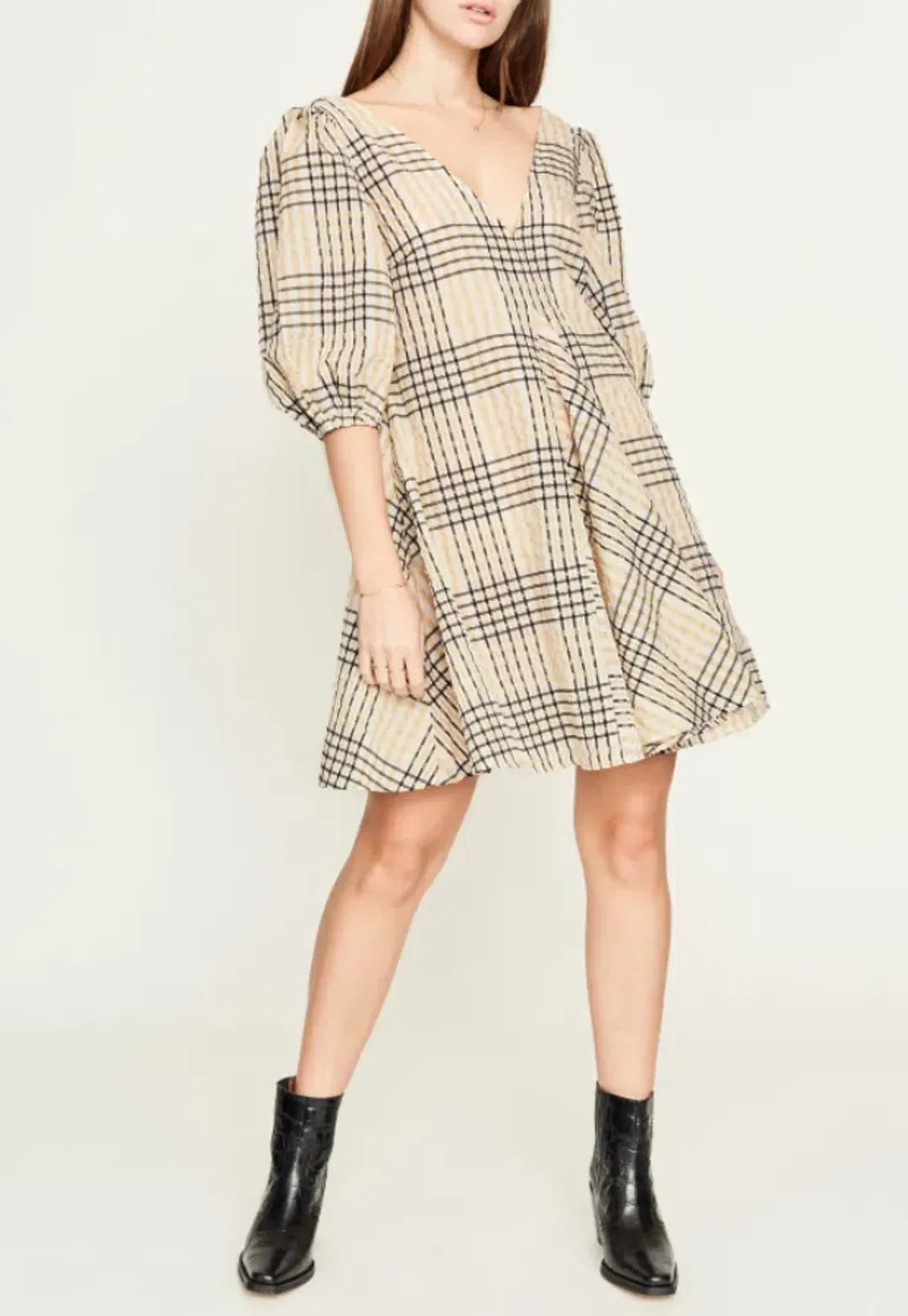 Ganni sun seaker dress  for rent on The Volte - main image