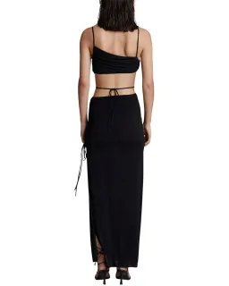 Bec & Bridge Dilkon Maxi Dress Black Size AU 8 for rent on The Volte - image 3