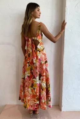 Acler Tate Dress Print Size 10 for rent on The Volte - image 2