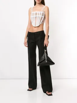 Dion Lee Spacer Knit Corset White Size 8 for rent on The Volte - image 1