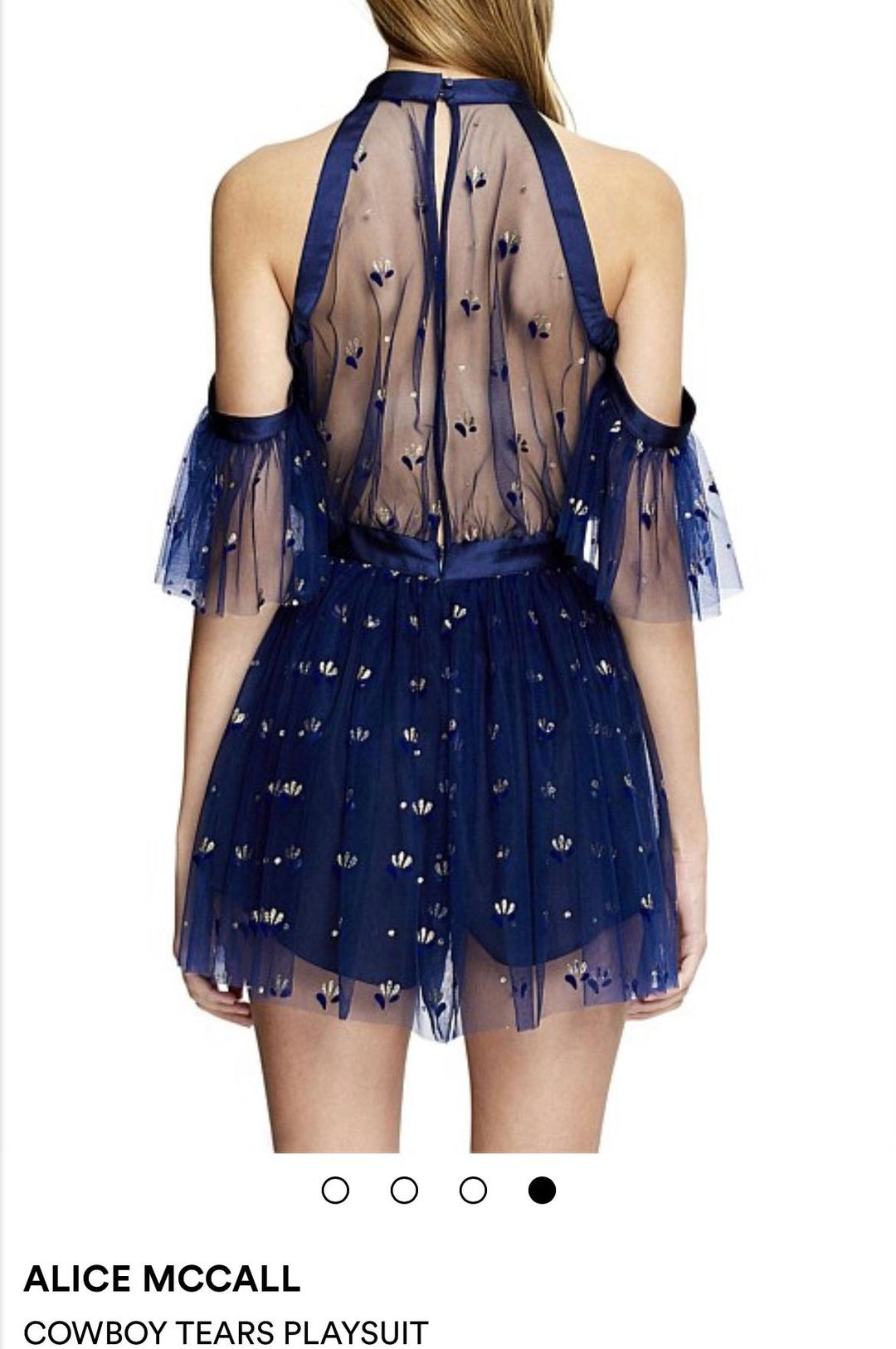 Alice McCall COWBOY TEARS PLAYSUIT| Size 10 for rent on The Volte - main image