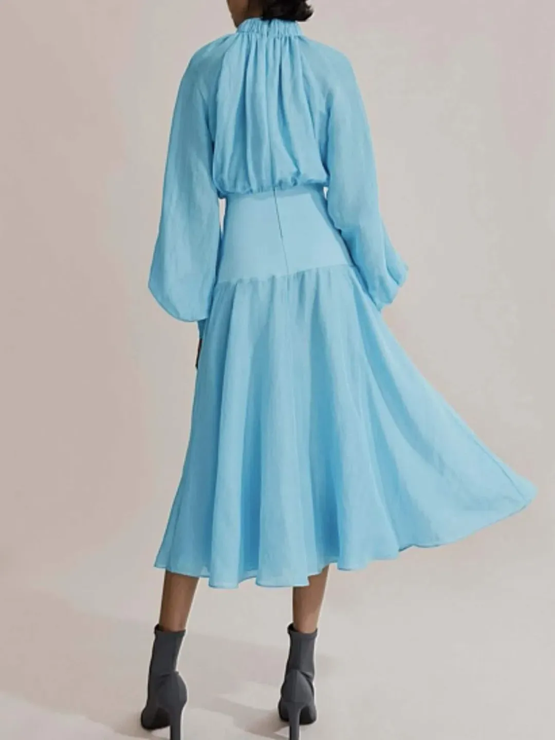 Country Road BASQUE DETAIL DRESS size 10 for rent on The Volte - main image