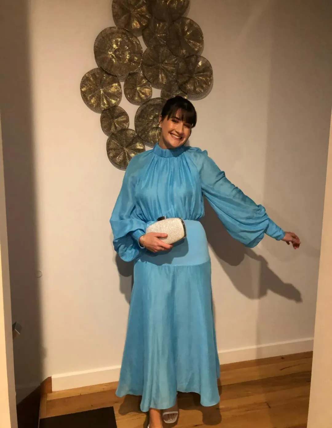 Country Road BASQUE DETAIL DRESS size 10 for rent on The Volte - main image