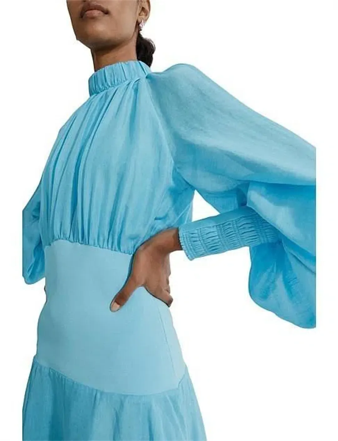 Country Road BASQUE DETAIL DRESS size 10 for rent on The Volte - main image